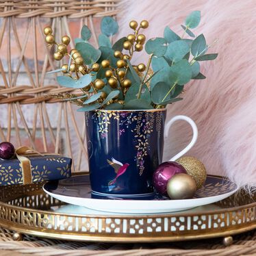 Sara Miller Chelsea Mug, Navy